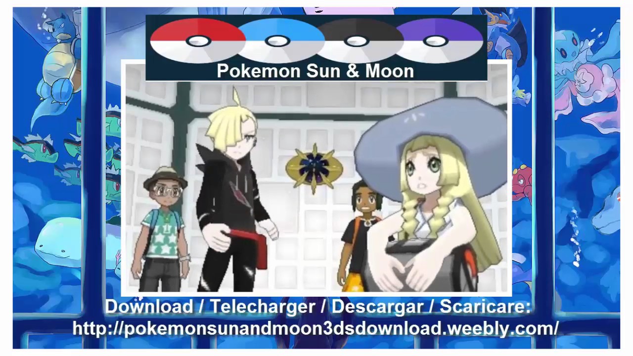 pokemon sun and moon rom